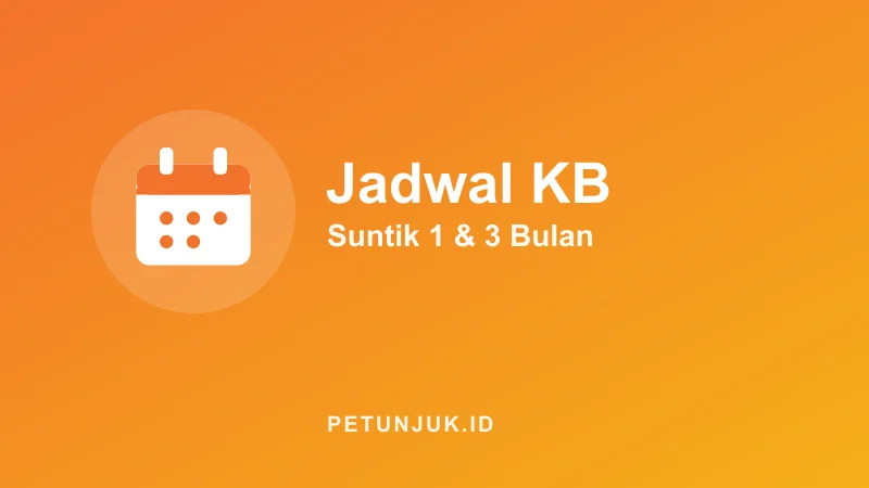 Kalender Jadwal KB Suntik