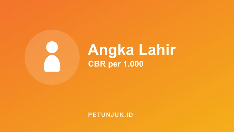 Kalkulator Angka Kelahiran Kasar (CBR)