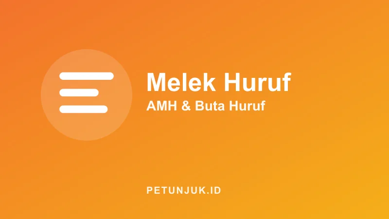 Kalkulator Angka Melek Huruf (AMH)