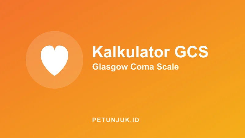 Kalkulator GCS (Glasgow Coma Scale)