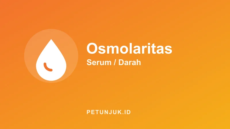 Kalkulator Osmolaritas Serum
