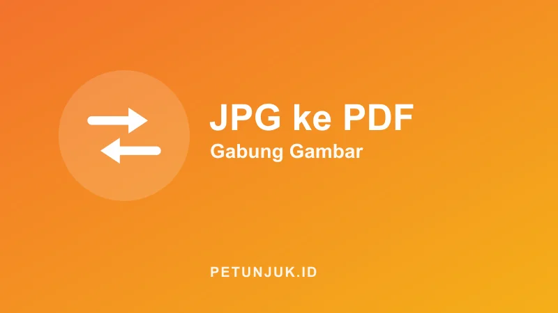 Konversi JPG ke PDF