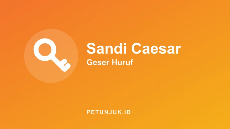 Sandi Caesar (Caesar Cipher) Online